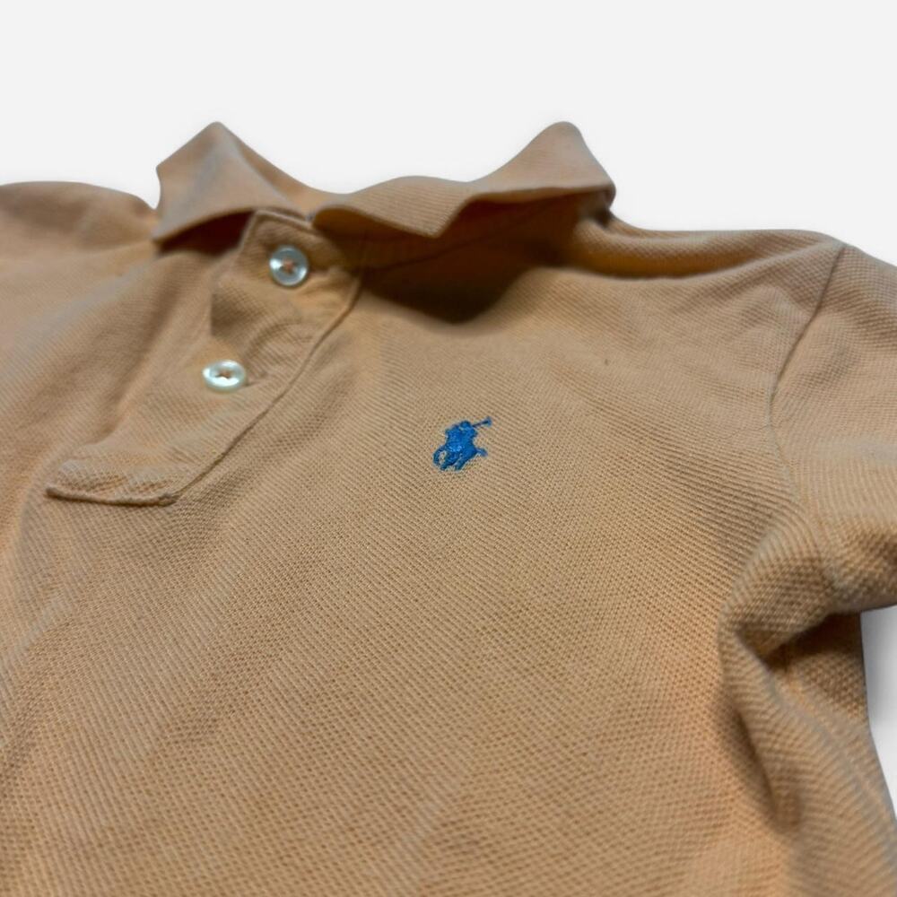 Polo Ralph Lauren Orange Polo Shirt Youth Size 5 - Picture 3 of 6